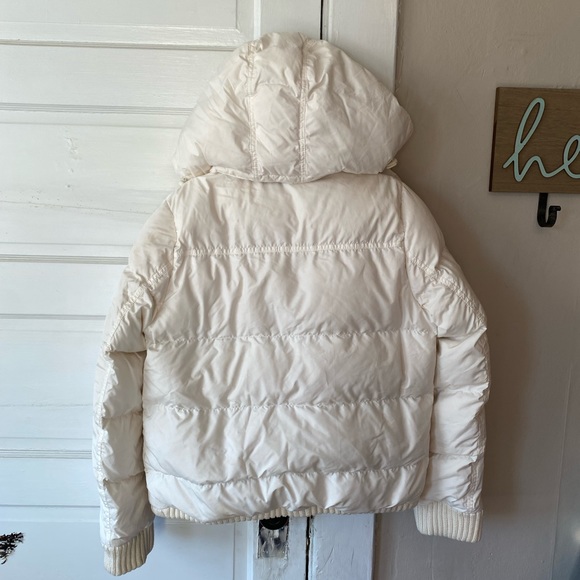 J. Crew White Puffer Jacket - Picture 3 of 7